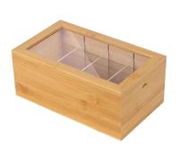 Hperu Prayer Box 10x6x4in Blank Bamboo Prayer Card Holder with Removable Compartment Cards Organizer for Daily Prayers - Request Box