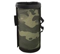 Hperu Propane Canisters Storage Bag for 3x6 Inch Camping Canister, Thermal Gas Tank Case with Side Webbing and Pockets, Anti-Fall Fuel Cylinder Bag for BBQ - Isobutane Fuel Canister