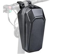 Hperu Scooter Bag, Waterproof PU Handlebar Bag, EVA Scooter Pouch for Battery, Mobile Phone, Water Bottle, Wallet, Umbrella, Daily Necessities - Electric Storage