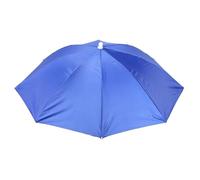 Hperu Umbrella Hat Folding Head Umbrella, Sun & Rain Protection Caps, Hands-Free for Fishing, Camping, Gardening (Single-Layer) - Fishing