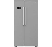 HPG26592XP4UK 593L American Style Fridge Freezer - Silver