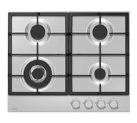 CDA HPG6200SS 4 Burner Gas Hob - Stainless Steel