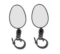 HPGHZNYNMK Rearview Mirror for Fit for Xiaomi M365 1S PRO Mi4 for Mi3 Electric Scooter 360 Degree Rotating Handlebar Adjustable Rearview Mirrors Scooter accessories(2pc)