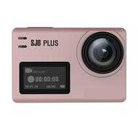 HPHPH Action Camera, 4K Action Camera 4K Ultra HD Underwater Camera 30fps/60fps HD Remote Control Helmet Waterproof FPV Sports DV,Outdoor, Sports, Video(Full set,SJ8 Plus Rose Gold)