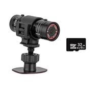HPHPH Action Camera, F9 Action Camera HD 1080P Bike Motorcycle Helmet Camera Outdoor Sport DV Video DVR Audio Recorder Dash Cam For Car Bicycle,Outdoor, Sports, Video(Camera Add 32G)