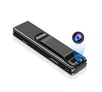 HPHPH Action Camera, Magnetic Digital Mini Camera HD Flashlight Micro Body Cam Webcam Motion Detection Snapshot Loop Recording Camcorders,Outdoor, Sports, Video(With 32GB TF Card)