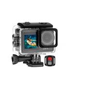 HPHPH Action Camera, S81ER Action Camera 4K 60FPS EIS Video With Optional Filter Lens 24MP Zoom 1080P Webcam Vlog Sports Cam With Remote,Outdoor, Sports, Video(Option5,5K Camera Add 6 Lens)