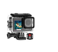HPHPH Action Camera, S81ER Action Camera 4K 60FPS EIS Video With Optional Filter Lens 24MP Zoom 1080P Webcam Vlog Sports Cam With Remote,Outdoor, Sports, Video(4,4K Camera Add 6 Lens)