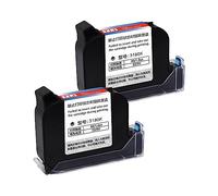 HPHPH Handheld Inkjet Printer, Handheld Printer Portable Inkjet Printer 2D Code Printer With 4.3-inch LED Touch Screen Fast-drying Ink,for Date Barcode Batch Number Logo QR Code(2PCS ink)