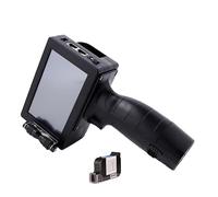 HPHPH Handheld Inkjet Printer, Smart Handheld Inkjet Printer, Lot Number QR Barcode Jet Coding Machine, Portable Permanent Quick Dry,for Date Barcode Batch Number Logo QR Code(Spanish with 1 ink)