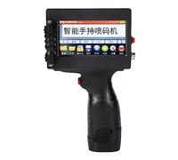 HPHPH Handheld Inkjet Printer, Smart handheld small automatic inkjet printer packaging batch number counting inkjet packaging coding machine,for Date Barcode Batch Number Logo QR Code