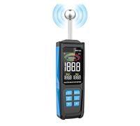 HPHPH Moisture Meter, Wood Timber Damp Detector Alarm Function Humidity Tester Non-contact Spherical Hygrometer Moisture Detect,with LCD Display(WM710A)