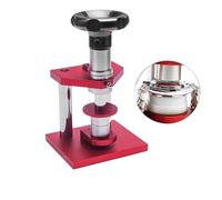 HPHPH Watch Tool Screw Type Crystal Bezel Watch Back Case Cover Presser with Dies Pressing Watch Crystal Glass Press Watchmakers Tools