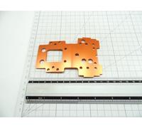 HPI Savage Spare Part Housing Plate UNTERE BULKHEAD orange 105892 HB4®