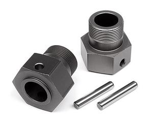 Hpi Wheel Hex Hub 24X27mm (Gunmetal/2Pcs)