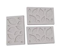 HPiano 3 Pcs DIY Silicone Mould for Chocolate/Bakeware Fondant Candy Cake Decoration Icing Sugar Craft Ice Cube Trays Baking Tools
