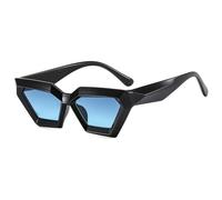 HPIRME Fashion Cat Eye Frame Women Sunglasses Triangular Frame Men Outdoor Shade Uv400