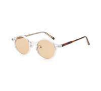 HPIRME Fashion Glasses for Women Uv400 Decoration Male Round for Men Cp Acetate(3)