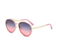 HPIRME Fashion glasses Women Men Luxury Glasses for Female Vintage Lady Gradient Shades Uv400(pink)