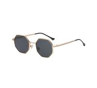 HPIRME Fashion Oval Glasses Retro Men's Retro Metal Polygon Women's(3)