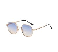 HPIRME Fashion Oval Glasses Retro Men's Retro Metal Polygon Women's(4)