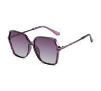 HPIRME Fashion Oversized Sunglasses Vintage Big Frame Uv Protection Shades Ladies Uv400(3)