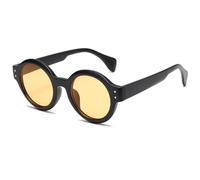 HPIRME Fashion Round Glasses Men Women Retro Vintage Shades Uv400 Style(18)