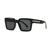 HPIRME Fashion Runway Sunglasses for Men and Women Polarized(black)