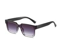 HPIRME Fashion Small Frame Rectangular Sunglasses Men Driving Sunshade Women Sunscreen(A2)