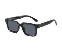 HPIRME Fashion Small Frame Rectangular Sunglasses Men Driving Sunshade Women Sunscreen(A5)