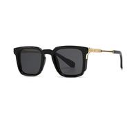 HPIRME Frame Glasses Uv400 Women Male Half Metal Retro for Men Female(1)