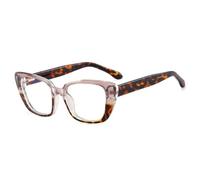 HPIRME Gradient Color Sunglasses Women Fashion Cat Eye Frame Spring Hinge