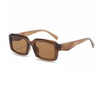 HPIRME Gradient Glasses Retro Male Protection Female Driving(dark brown)