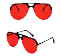 HPIRME Half-frame Glasses Hip-hop Men and Women's(4)
