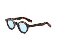 HPIRME Handmade Acetate Round Oval Polarized Sunglasses Men Women(2)