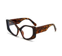 HPIRME Large Framed Glasses Men and Women Polygonal(5)