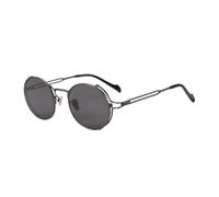 HPIRME Lightweight Pure Titanium Retro Round Sunglasses Man Driving Protection Uv400 Nylon(C3)