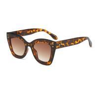 HPIRME Luxury Oversized Cat Eye Rice Nail Sunglasses Female Fashion Uv400
