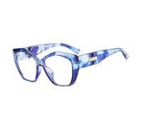 HPIRME Luxury Oversized Cat Eye Sunglasses Frame Clear Lens Retro Women's