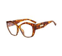 HPIRME Luxury Oversized Cat Eye Sunglasses Frame Clear Lens Retro Women's
