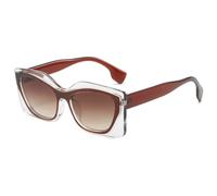 HPIRME Luxury Oversized Cat Eye Women's Sunglasses Men Outdoor Shade Uv400