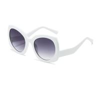 HPIRME Luxury Sunglass Women Men Retro Oversized Frame Shades Uv400