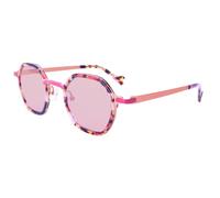 HPIRME Luxury Sunglasses for Women Men Polarized Uv400 Protection Geometric Frame Acetate Metal(C4)