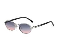 HPIRME Luxury Vintage Small Oval Frame Sunglasses Ladies Uv400