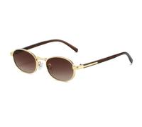 HPIRME Luxury Vintage Small Oval Frame Sunglasses Ladies Uv400