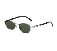 HPIRME Luxury Vintage Small Oval Frame Sunglasses Ladies Uv400