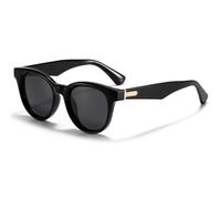 HPIRME Men Polarized Sunglasses Acetate Round Frames Women Outdoor Uv400