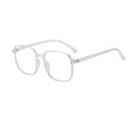 HPIRME Men Women Tr90 Oversized Transparent Sunglasses(Transparent)