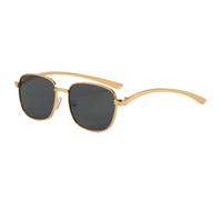 HPIRME Metal Sunglasses Retro Style(gold gray)