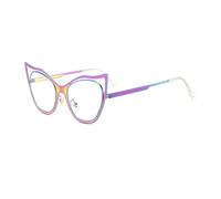 HPIRME Oversize Sunglasses Metal Frame Shades(66056-C4 blue light)